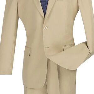 Men's Tan Suit